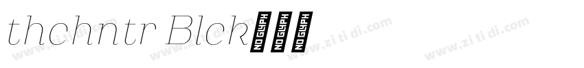 Athachantr Black字体转换